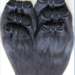100% Natural Wefted Human Hair Extensions