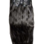 Black Seamless Clip-in Hair Extensions