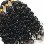 Jet Black Bulk Hair Extension